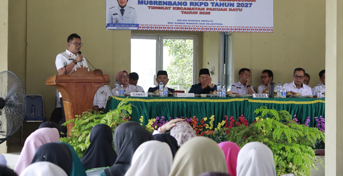 Pakuan Ratu Tunjukkan Lonjakan Status Desa, Sekda Waykanan Tekankan Pembangunan Inklusif