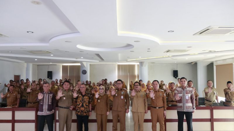 Bupati Way Kanan Buka Bimtek dan Uji Kompetensi Inspektorat