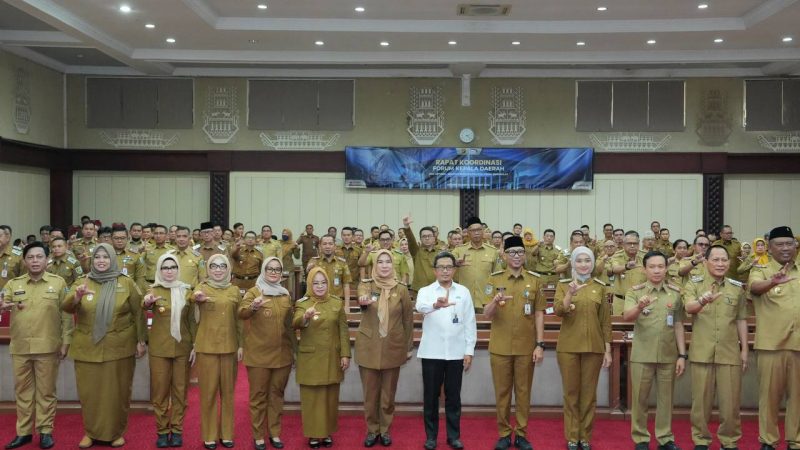 Bupati Way Kanan Ikuti Rakor Kepala Daerah se-Lampung