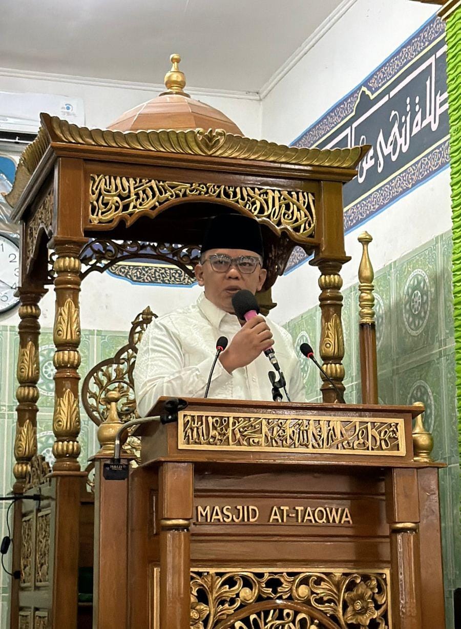 Sekda Way Kanan Sampaikan Pesan Idul Fitri Bupati
